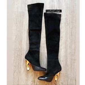 Givenchy Over The Knee Boots